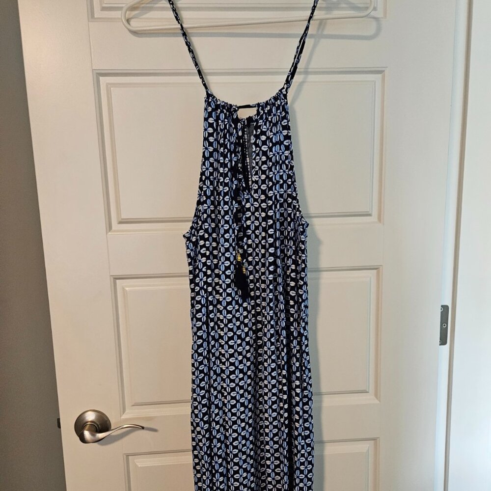 Tommy Bahama New Blue Cowrie Dress XL
